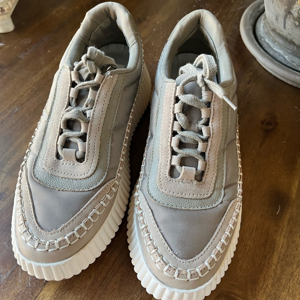 Accidentally purchased wrong size, I love the height &comfort! versatile shoe!